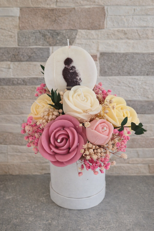 Ramo de flores artesanal personalizado