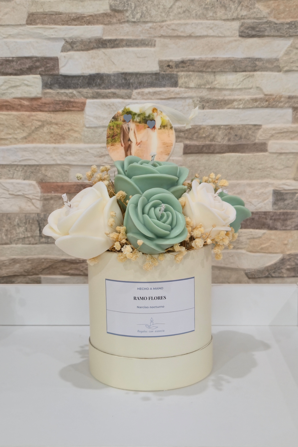 Ramo de flores artesanal personalizado
